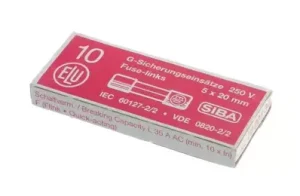 Pol Pm Bezpiecznik 1a 5x20mm Szybki Opakowanie 10szt 179534 1