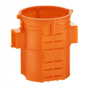 Puszka podtynkowa 60mm ekstra gleboka pomaranczowa szeregowa s60gf 1 szt