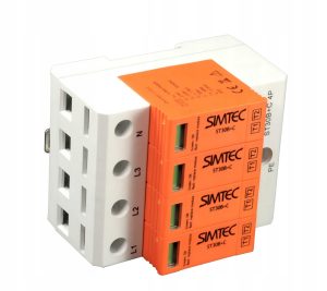 Warystorowy ogranicznik przepiec ochronnik simet t1 t2 4p st30b c 85201010